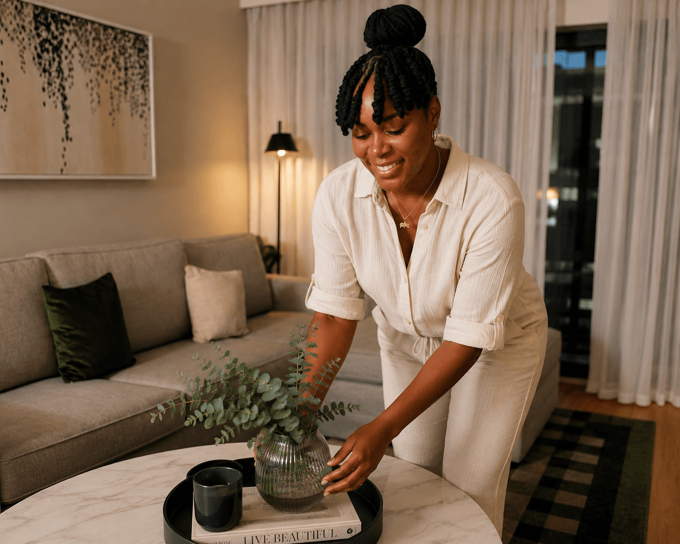 Della Henry, co-founder of Be Nice Hospitality Group