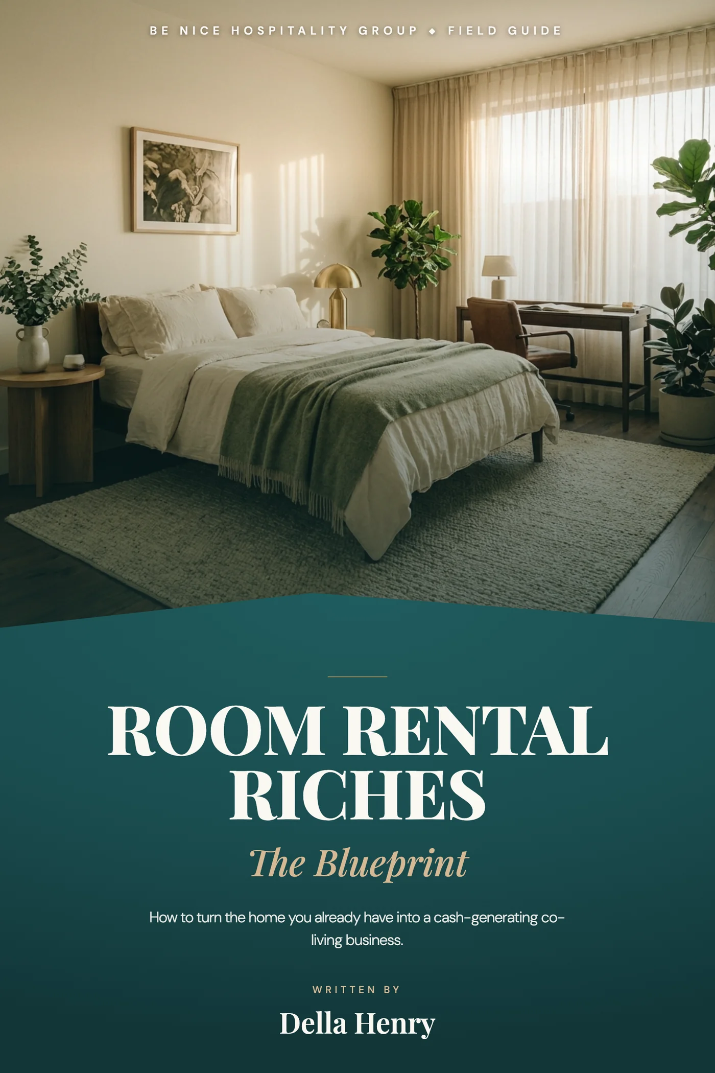 Cover of Room Rental Riches: The Blueprint